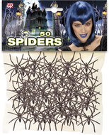 Widmann Spiders 50 pcs - Decoration