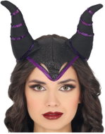 GUIRCA Čelenka s rohy - maleficent - zloba - halloween - Decoration