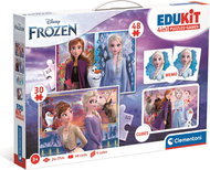 CLEMENTONI Ice Kingdom 4in1 game set - Jigsaw Puzzle