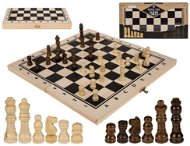 Šachy, dřevěná desková hra - Board Game