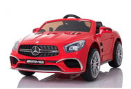 Dětské elektro auto Mercedes SL 65, licencovaný originál s MP3 a dálkovým ovládáním, 12 V, červené - Dětské elektrické auto