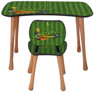 POPCORN Dětský psací stůl a židle - Fotbal - Children's Furniture