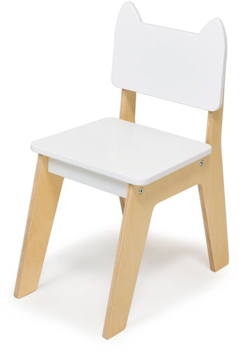 Mentari Wooden children's chair, fox - Children's Furniture - Main image