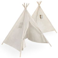 KIK KX5187 Dětský stan Tipi Wigwam 135 cm šedý - Dětský stan