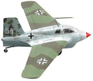 Easy Model - Messerschmitt Me-163 B-1a Komet, Luftwaffe, "White 54", 1/72 - Plastic Model