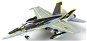 Easy Model - McDonnell Douglas F/A-18C Hornet, US NAVY, VFA-192,"World Famous Golden Dragons", 1/72 - Model letadla