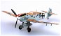 Easy Model - Messerschmitt Bf-109 E / trop, Luftwaffe, severní afrika, 1/72 - Model letadla
