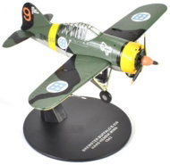 Atlas Models - Brewster F2A Buffalo, Finnish Air Force, 1 Lt. Hans Henrik Wind, Suulajarvi, 1943, 1/ - Metal Model