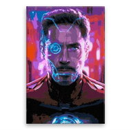 Iron Man 03 - 80 × 120 cm, without wooden frame - Painting by Numbers
