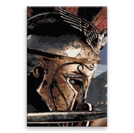 Assasin 04 - 40 × 60 cm, without wooden frame - Painting by Numbers
