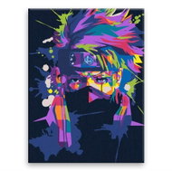 Anime Naruto 02 - 30 × 40 cm, canvas off the frame - Painting by Numbers