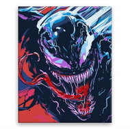 Angry Venom - 40 × 50 cm, without wooden frame - Painting by Numbers
