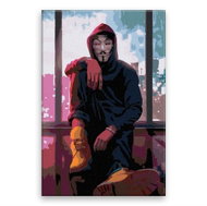 Vendetta 03 - 40 × 60 cm, without wooden frame - Painting by Numbers