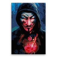 Vendetta 01 - 80 × 120 cm, canvas stretched on the frame - Painting by Numbers