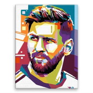 Messi 01 - 30 × 40 cm, without wooden frame - Painting by Numbers