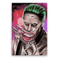 Jared Leto 01 - 80 × 120 cm, canvas on frame - Painting by Numbers