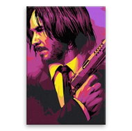 John Wick 01 - 80 × 120 cm, without wooden frame - Painting by Numbers