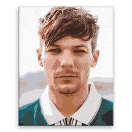 Louis Tomlinson 02 - 40 × 50 cm, without wooden frame - Painting by Numbers