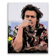 Harry Styles 04 - 40 × 50 cm, without wooden frame - Painting by Numbers