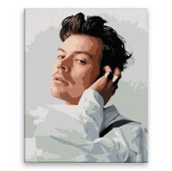 Harry Styles 02 - 80 × 100 cm, without wooden frame - Painting by Numbers