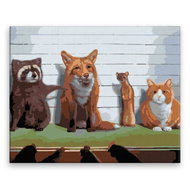 The Usual Suspects - 50 × 40 cm, without wooden frame - Painting by Numbers