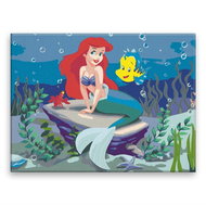 Little Mermaid - 40 × 30 cm, without wooden frame - Painting by Numbers