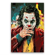 Joker with cigarette - 40 × 60 cm, without wooden frame - Painting by Numbers