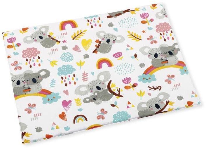 Bellatex - 42 × 32 cm - vékony - koala szivárvánnyal, kisbabáknak