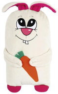 Bellatex Tvarovaný zajíček bílý - 45 × 30 cm - zajíček bílý - Pillow