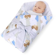 Bellatex Teddy Bears - 83 × 83 cm - Swaddle Blanket