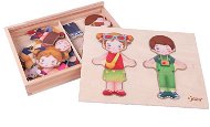 Rappa dressing puzzle 26 pieces - Wooden Puzzle