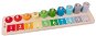 Rappa counter wooden shapes with numbers 66 pcs - Counter