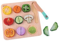 Rappa wooden cutting set vegetables 20 pieces - Creative Kit