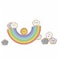 Rappa wooden balancing rainbow game with clouds - Balance Game