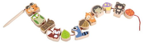 Rappa wooden beads stringing forest - Bead Track - Main image
