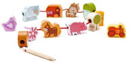 Rappa wooden beads stringing farm - Beads