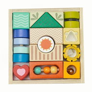 Rappa wooden cubes 18 pcs - Wooden Blocks