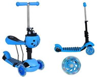 ISO 9389 Tricycle glowing blue 3in1 - Tricycle