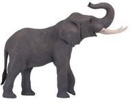 Mojo - African Elephant with trunk up - Figure