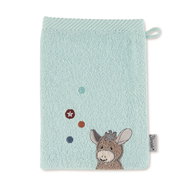 Sterntaler Terry washcloth Emmi donkey, 15 × 21 cm, 7202070 - Washcloth