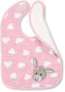 Sterntaler Terry bib impermeable donkey Emma, hearts 7051838 - Bib