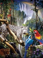 Norimpex Harmonie v pralese 40 × 30 cm - Diamond Painting