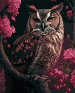 Norimpex Soví elegance 40 × 30 cm - Diamond Painting