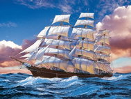 Norimpex Plachetnice 40 × 30 cm - Diamond Painting