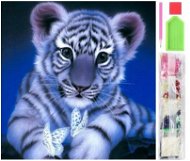 Foxter diamantové maľovanie 5D, tiger - Diamantové maľovanie