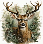 Norimpex Jelen 30 × 40 cm - Diamond Painting