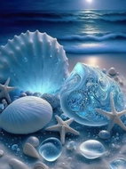 Norimpex Seafood 30 × 40 cm - Diamond Painting
