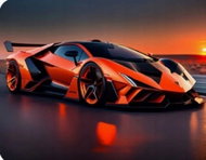 Norimpex Ferrari 30 × 40 cm - Diamond Painting