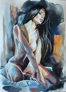 Norimpex Female Nude 30 × 40 cm - Diamond Painting