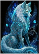 Norimpex Magic Fox 30 × 40 cm - Diamond Painting